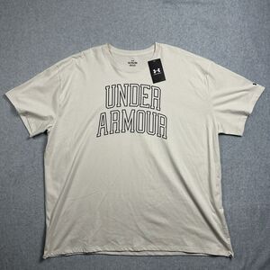 NWT Under Armour Women’s 2XL/2TG/2EG Avy Logo Short Sleeves Crew Neck T’shirt